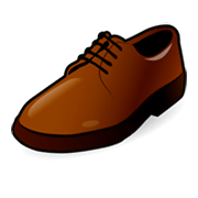 👞 Emoji Sapato Masculino na emojidex 1.0.14.