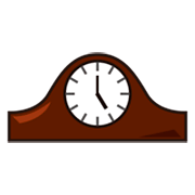 🕰️ Emoji Reloj De Sobremesa en emojidex 1.0.14.