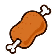 🍖 Emoji Fleischhachse emojidex 1.0.14.