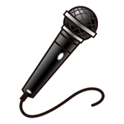 🎤 Emoji Micrófono en emojidex 1.0.14.