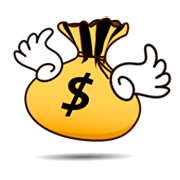💸 Emoji Dinheiro Voando na emojidex 1.0.14.