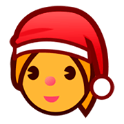 Emoji 🤶 Mamma Natale su emojidex 1.0.14.
