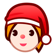 🤶🏻 Emoji Mamá Noel: Tono De Piel Claro en emojidex 1.0.14.