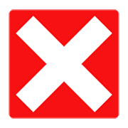 ❎ Emoji Kreuzsymbol im Quadrat emojidex 1.0.14.