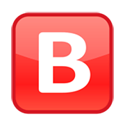 🅱️ Emoji B Button (Blood Type) on emojidex 1.0.14
