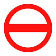 Émoji ⛔ Sens Interdit sur emojidex 1.0.14.