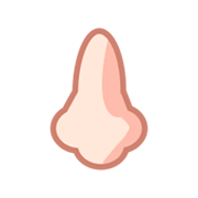 👃🏻 Emoji Nase: helle Hautfarbe emojidex 1.0.14.