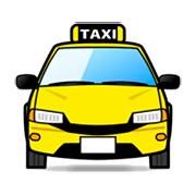 Émoji 🚖 Taxi De Face sur emojidex 1.0.14.
