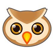 🦉 Emoji Búho en emojidex 1.0.14.
