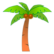 🌴 Emoji Palmeira na emojidex 1.0.14.