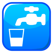 🚰 Emoji Agua Potable en emojidex 1.0.14.