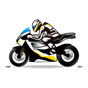 🏍️ Emoji Motocicleta na emojidex 1.0.14.
