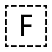 Emoji 🇫 Lettera simbolo indicatore regionale F su emojidex 1.0.14.