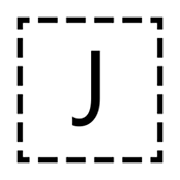 🇯 Emoji Letra do símbolo indicador regional J na emojidex 1.0.14.