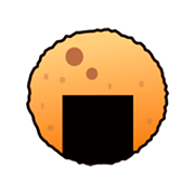 Emoji 🍘 Galletta Di Riso su emojidex 1.0.14.