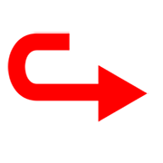 ↪️ Emoji Flecha Izquierda Curvándose A La Derecha en emojidex 1.0.14.