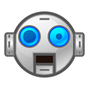 Emoji 🤖 Faccina Di Robot su emojidex 1.0.14.