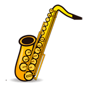🎷 Emoji Saxofone na emojidex 1.0.14.