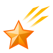 🌠 Emoji Estrela Cadente na emojidex 1.0.14.