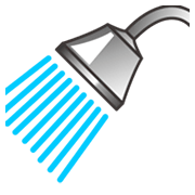 Émoji 🚿 Douche sur emojidex 1.0.14.