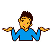 Emoji 🤷 Persona Che Scrolla Le Spalle su emojidex 1.0.14.