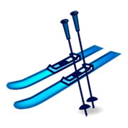 Émoji 🎿 Ski sur emojidex 1.0.14.
