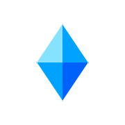 🔹 Emoji Losango Azul Pequeno na emojidex 1.0.14.