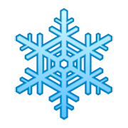 Emoji ❄️ Fiocco Di Neve su emojidex 1.0.14.