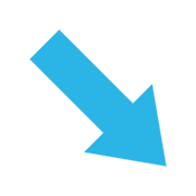 Emoji ↘️ Freccia In Basso A Destra su emojidex 1.0.14.