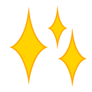 Émoji ✨ étincelles sur emojidex 1.0.14.