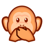 🙊 Emoji Mono Con La Boca Tapada en emojidex 1.0.14.