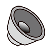 🔈 Emoji Alto-falante Com Volume Baixo na emojidex 1.0.14.