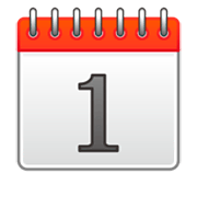 🗓️ Emoji Calendário Espiral na emojidex 1.0.14.