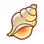 Emoji 🐚 Conchiglia su emojidex 1.0.14.