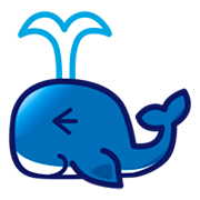 Emoji 🐳 Balena Che Spruzza Acqua su emojidex 1.0.14.