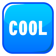 🆒 Emoji Botão «COOL» na emojidex 1.0.14.