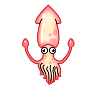 Émoji 🦑 Calamar sur emojidex 1.0.14.
