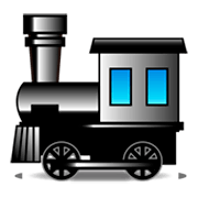 🚂 Emoji Locomotora De Vapor en emojidex 1.0.14.