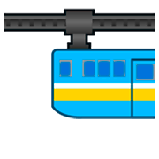 🚟 Emoji Ferrocarril De Suspensión en emojidex 1.0.14.