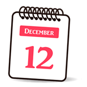 📆 Emoji Calendario Recortable en emojidex 1.0.14.