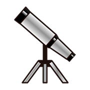 🔭 Emoji Telescopio en emojidex 1.0.14.
