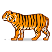 Émoji 🐅 Tigre sur emojidex 1.0.14.
