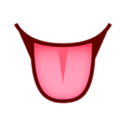 Emoji 👅 Lingua su emojidex 1.0.14.