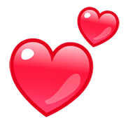 Émoji 💕 Deux Cœurs sur emojidex 1.0.14.