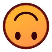 Emoji 🙃 Faccina Sottosopra su emojidex 1.0.14.