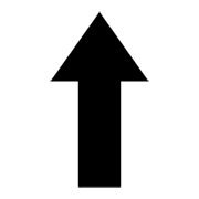 Emoji ⬆️ Freccia Rivolta Verso L’alto su emojidex 1.0.14.