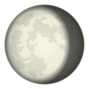 Emoji 🌖 Gibbosa Calante su emojidex 1.0.14.