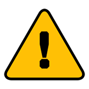 Émoji ⚠️ Symbole D’avertissement sur emojidex 1.0.14.