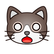 Emoji 🙀 Gatto Esterrefatto su emojidex 1.0.14.
