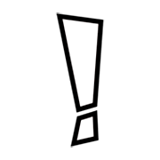❕ Emoji Exclamación Blanca en emojidex 1.0.14.